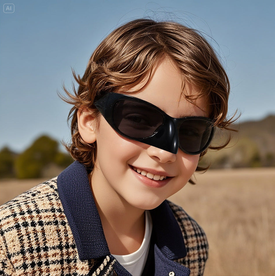 Trendy Kids Decorative Street Style Sunglasses Wholesale