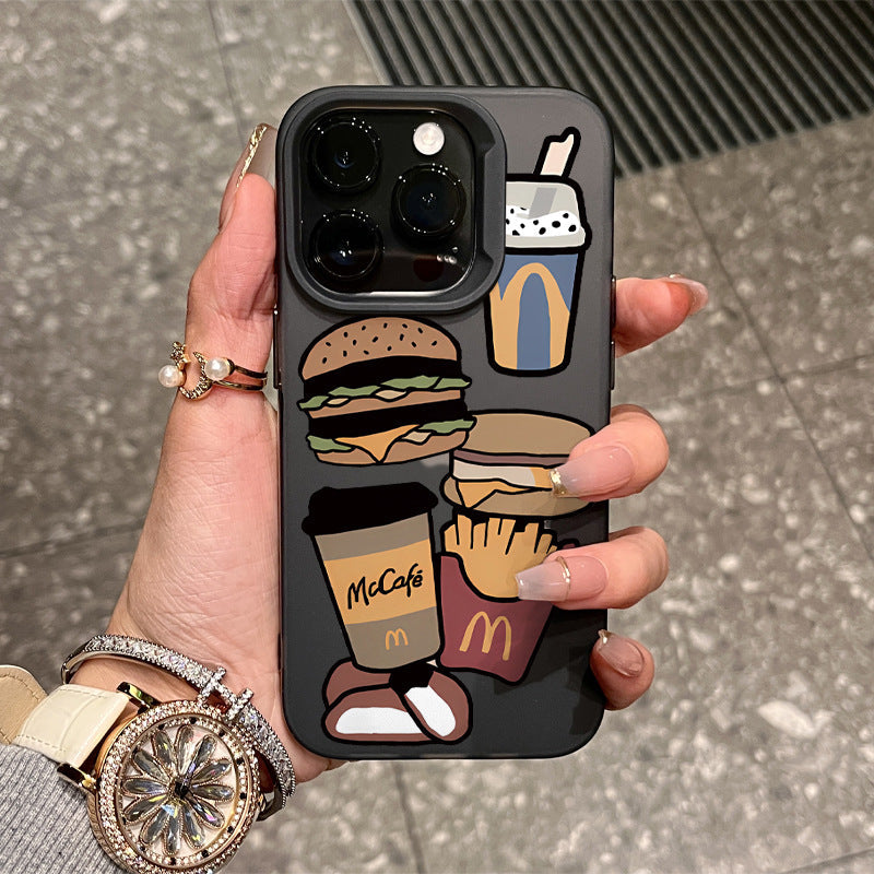 Cartoon Big Hole iPhone Case (11–16 Pro)
