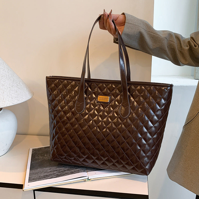 High-Texture Shoulder Bag