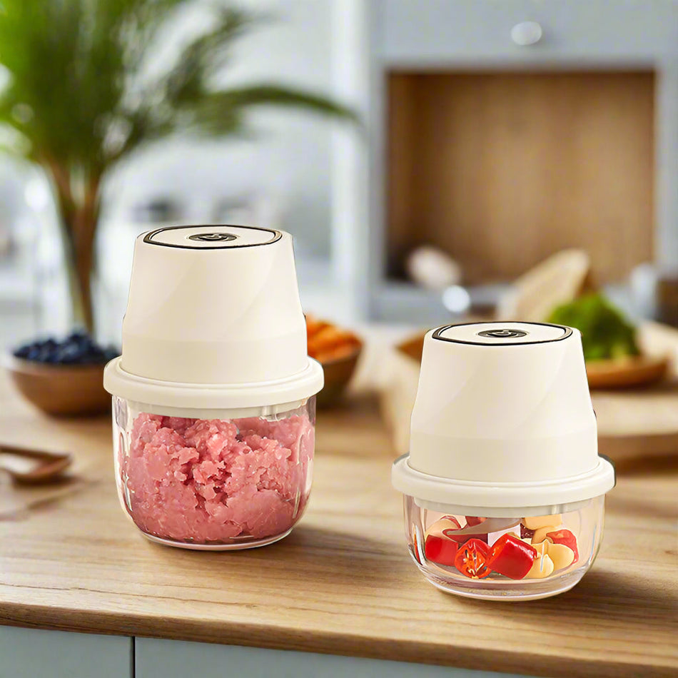 Rechargeable Electric Garlic Crusher & Food Processor