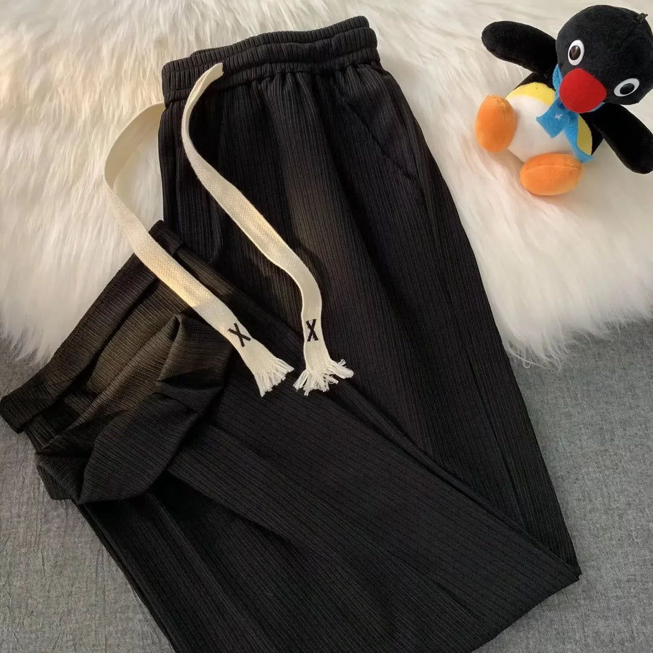 INSTOCK-Men’s Ice Silk Cropped Pants - Summer Sports Casual 2024
