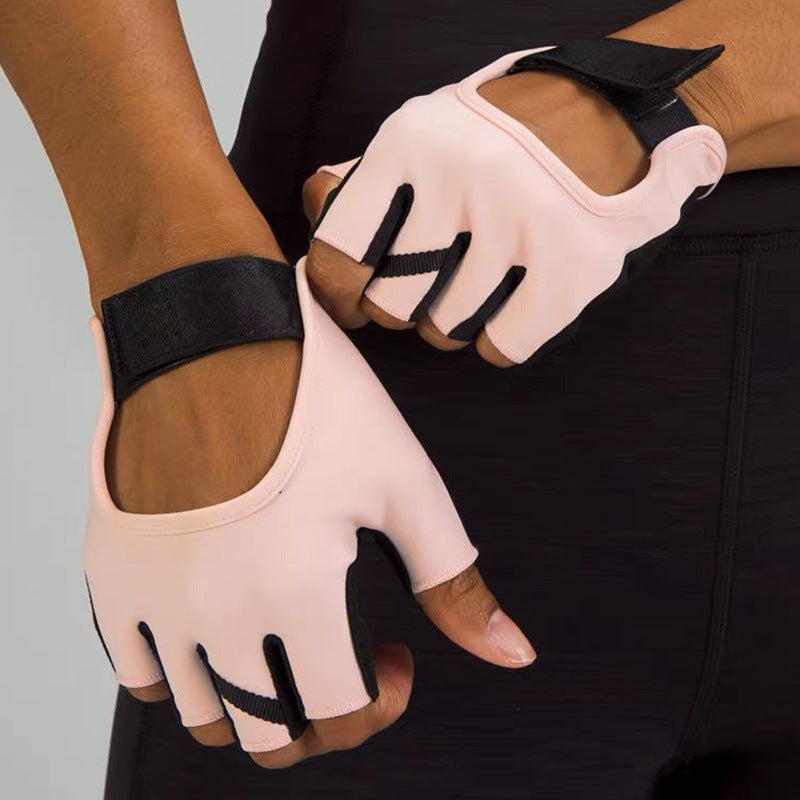 Lulu Style Women’s Non-Slip Fitness & Yoga Gloves