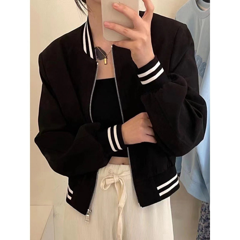 Women’s Short Baseball Jacket