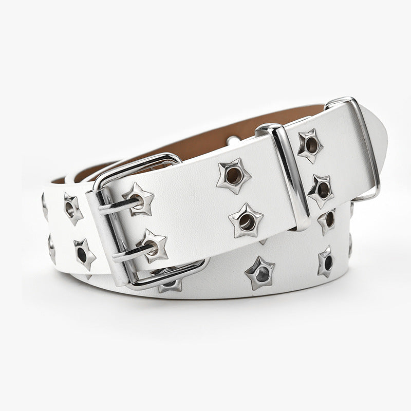 Korean Punk Double Row Decorative Belt