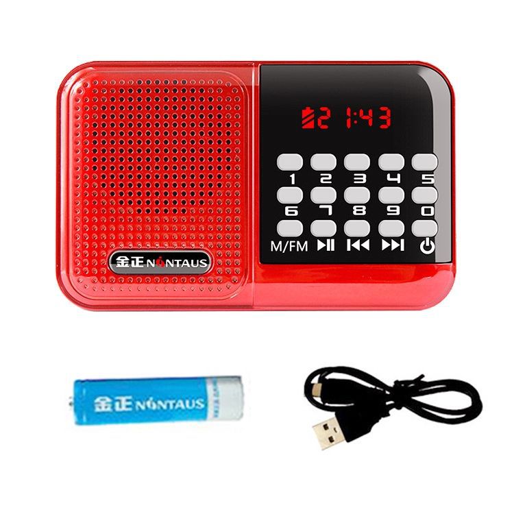 Kim Jong S61 FM Radio & Singing Machine – Portable High-Volume