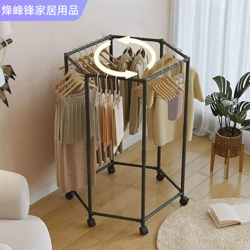 STOCK-Universal Rotating Floor-Standing Clothes Drying Storage