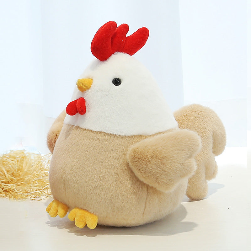Cute Plush Chicken Doll Soft Sleeping Pillow for Kids