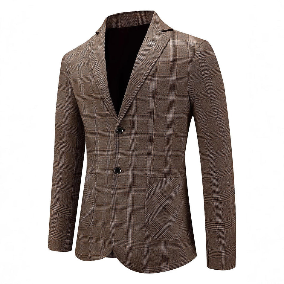 Men’s Business Casual Suit Jacket – Lightweight Spring Style