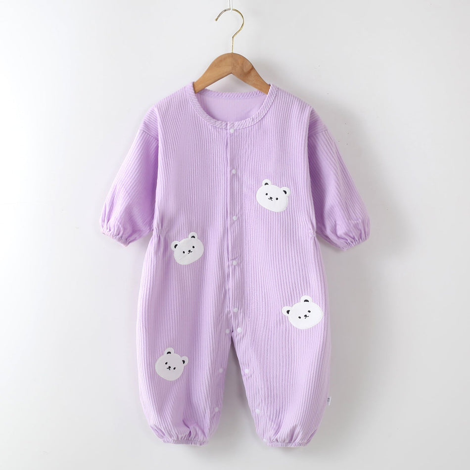 Baby Climbing Suit Autumn Winter One-Piece Crawling Overcoat