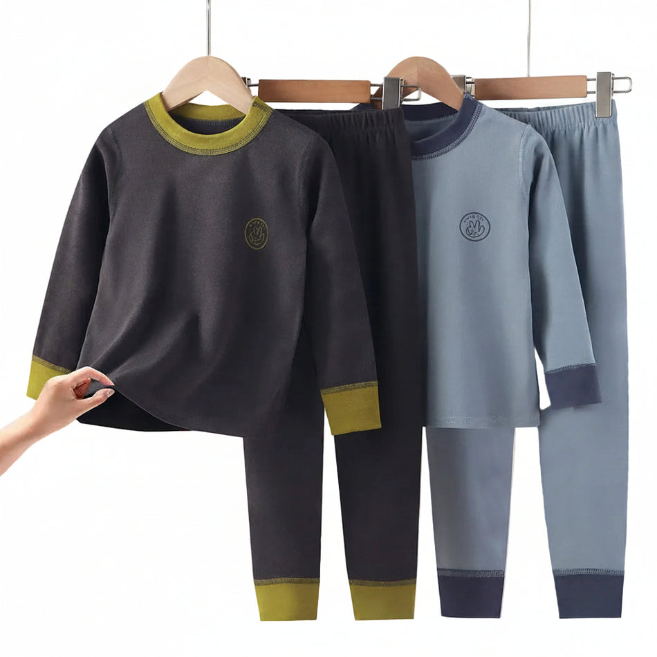 Kids Thick Thermal Pajamas for Winter