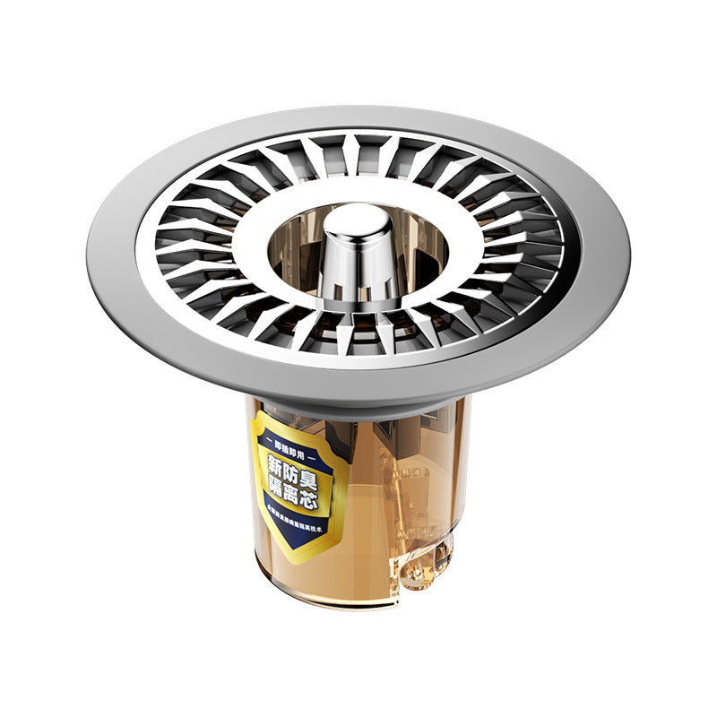 Universal Anti-Odor Bathroom Drain Filter