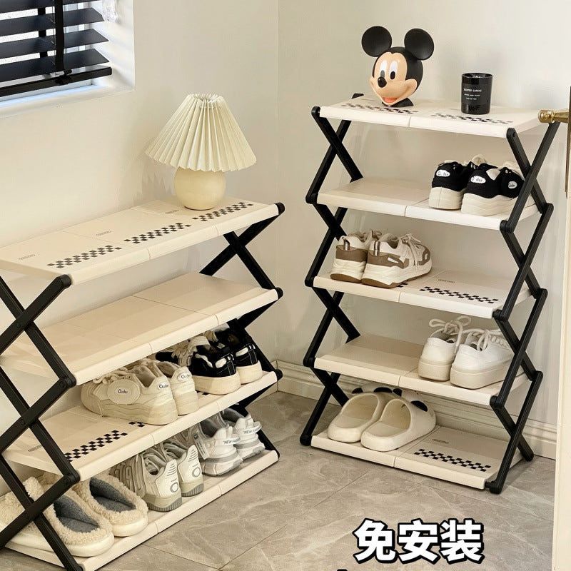 Simple Multi-Layer Shoe Rack – Home & Dormitory  Description: