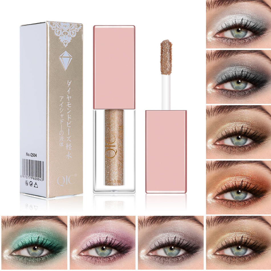 Diamond Pearlescent color Liquid Eyeshadow Set