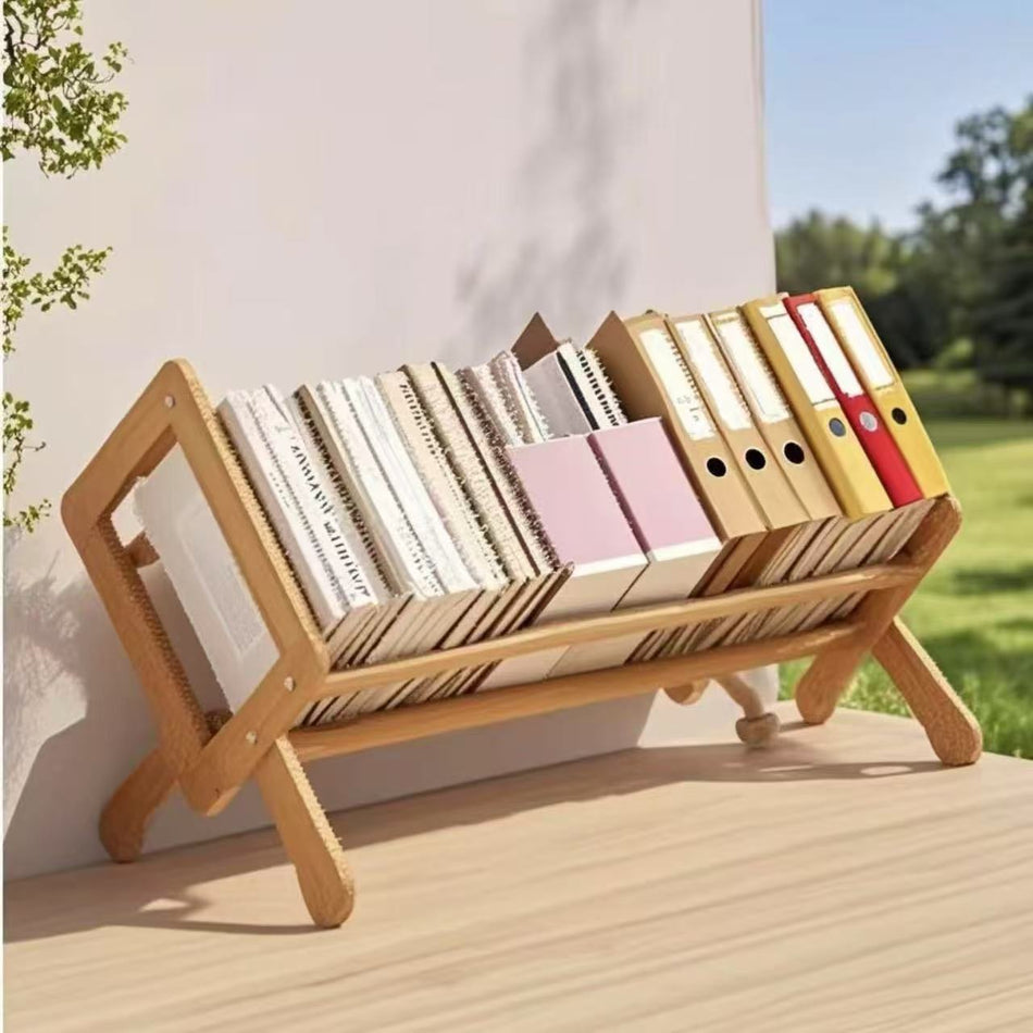 Multi-Layer Desktop Bookshelf Small Office Storage Rack