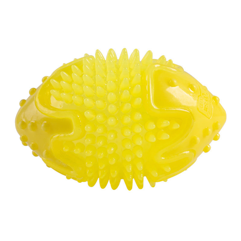 Yite TPR Rugby Ball | Bite-Resistant Dog Molar Toy