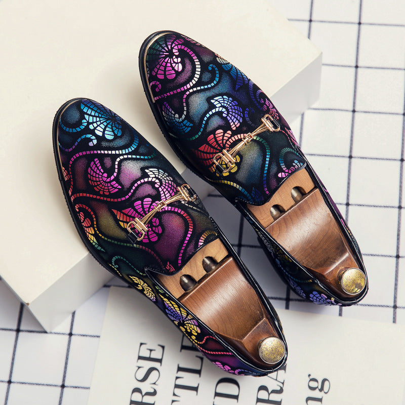 INSTOCK-Men's British Slip-On Leather Shoes