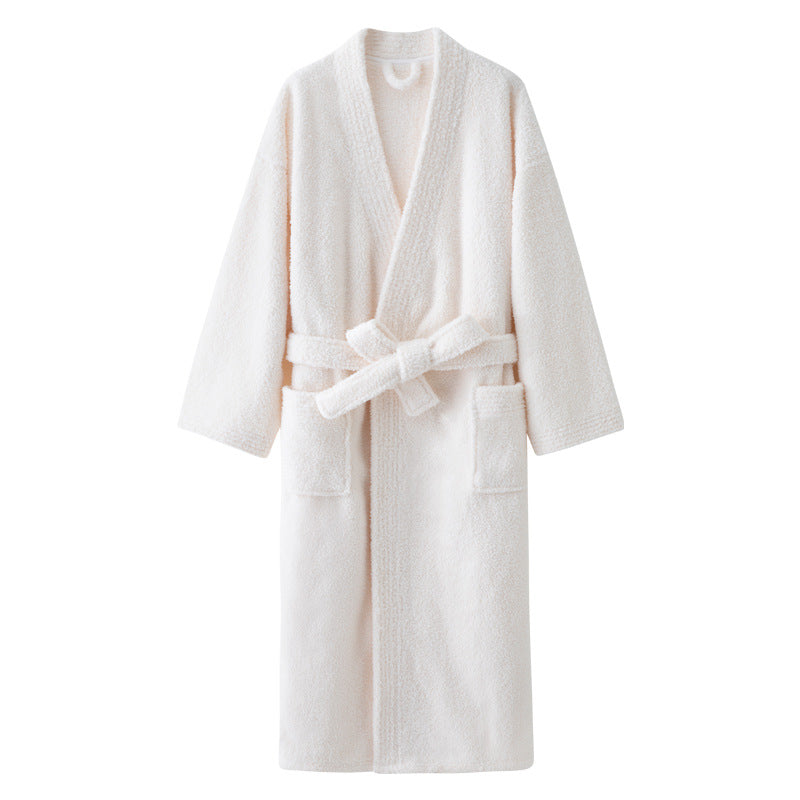 Couple’s Coral Fleece Thickened Nightgown 2025
