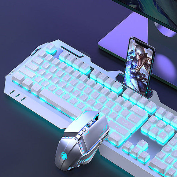 Mechanical Keyboard + Mouse + Headset Bundle for Gaming