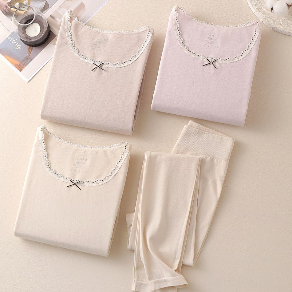 Girls’ Cotton Heating Underwear Set