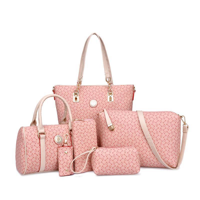 European Style Mother-in-Law Bag 6-Piece Handbag Set
