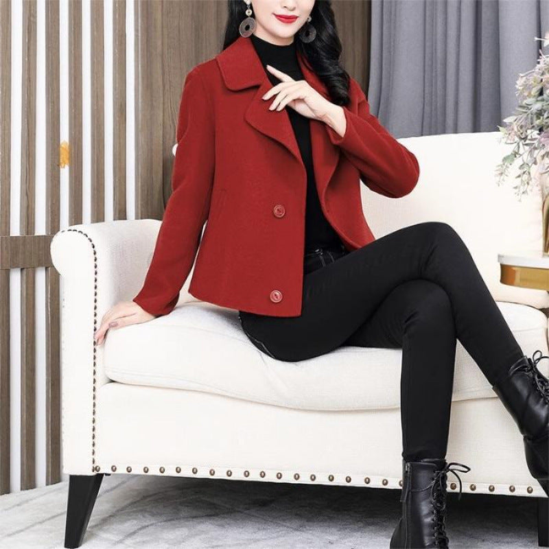 INSTOCK-Women’s Double-Sided Woolen Coat