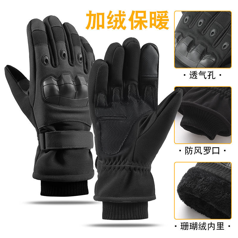 Men’s Winter Tactical Gloves – Full Finger Touchscreen
