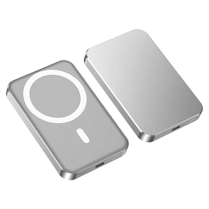 Ultra-Thin Aluminum MagSafe Magnetic Power Bank 9mm 3C