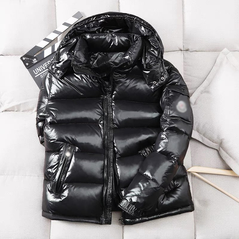 STOCK-Men’s Winter Cold-Proof Puffer Jacket with Hood