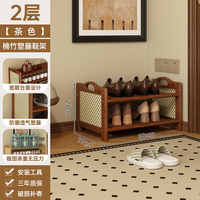 Multi-Layer Large-Capacity Shoe Rack Household Storage Cabinet