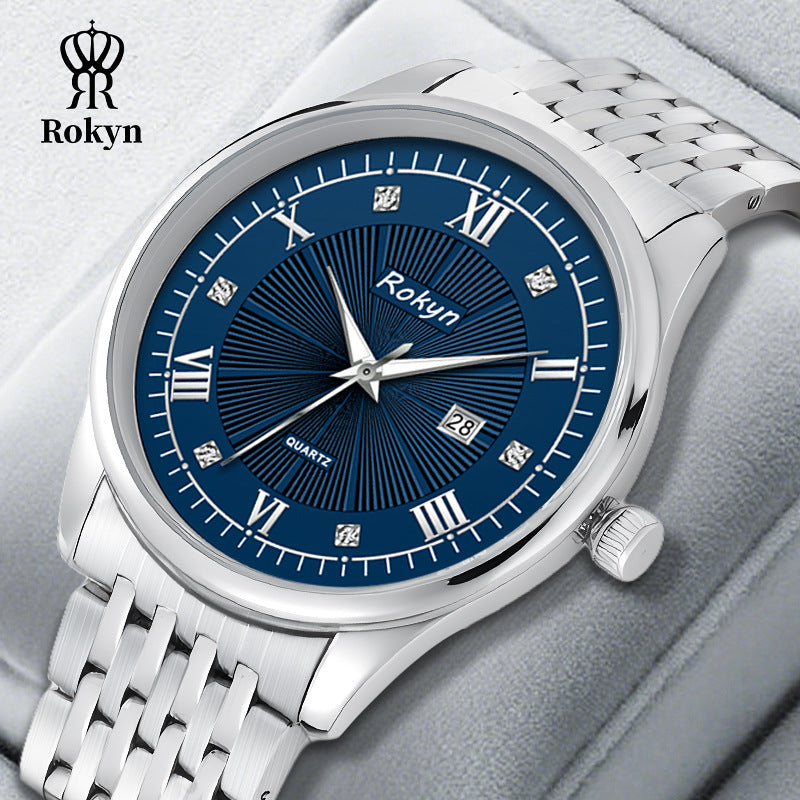 Ultra-Thin Men’s Luminous Waterproof Quartz Watch
