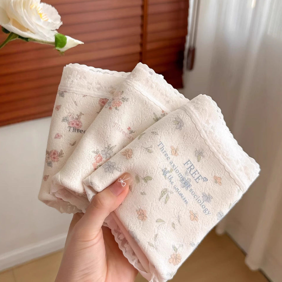 PACK OF - 6 7A Floral Cotton Panties – Antibacterial & Comfy