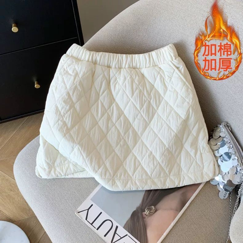 Girls Korean Style Slim Half Skirt Autumn Winter