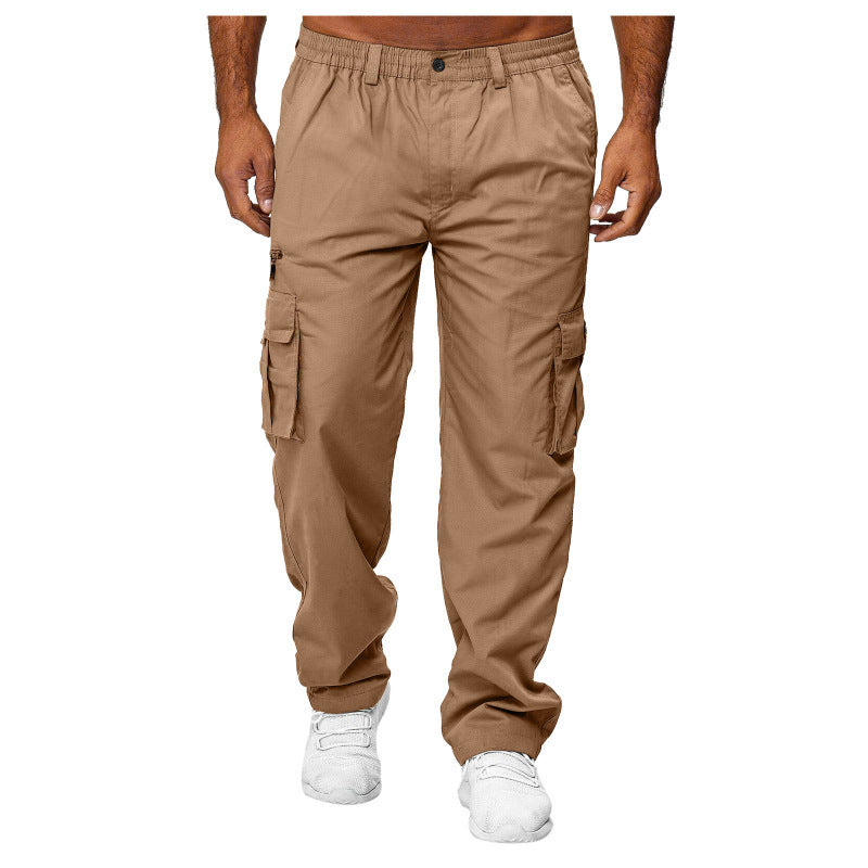 Men’s Casual Cargo Pants – Multi-Pocket & Trendy 2025