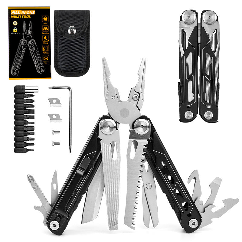 16-in-1 Folding Multi-Function Pliers – Outdoor EDC Tool