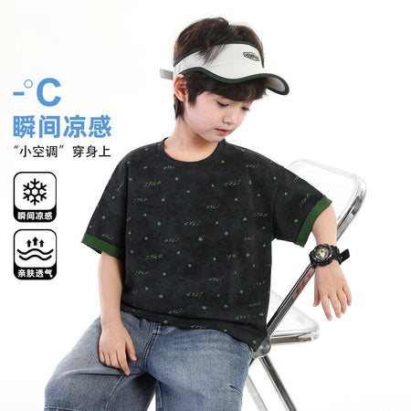 Boys’ Summer T-Shirt 2026 – Cool Western Style Top – Summer Kids Fashion Nepal | Tudoholic