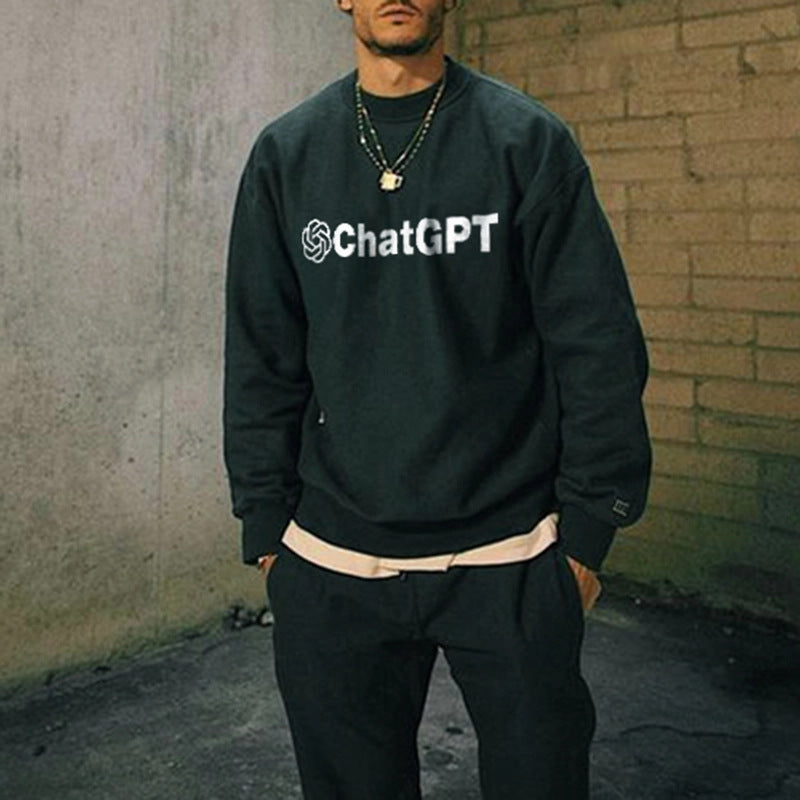 Men’s Lightweight Sweater Sweatshirt – Casual Spring Top