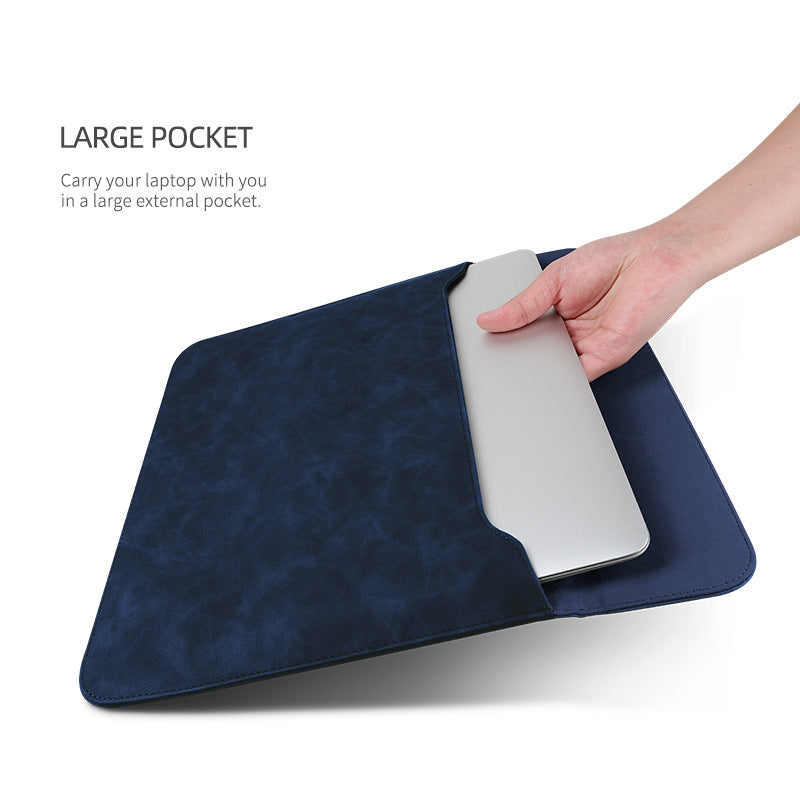 Inner Bag Laptop Sleeve with PU Leather Protection