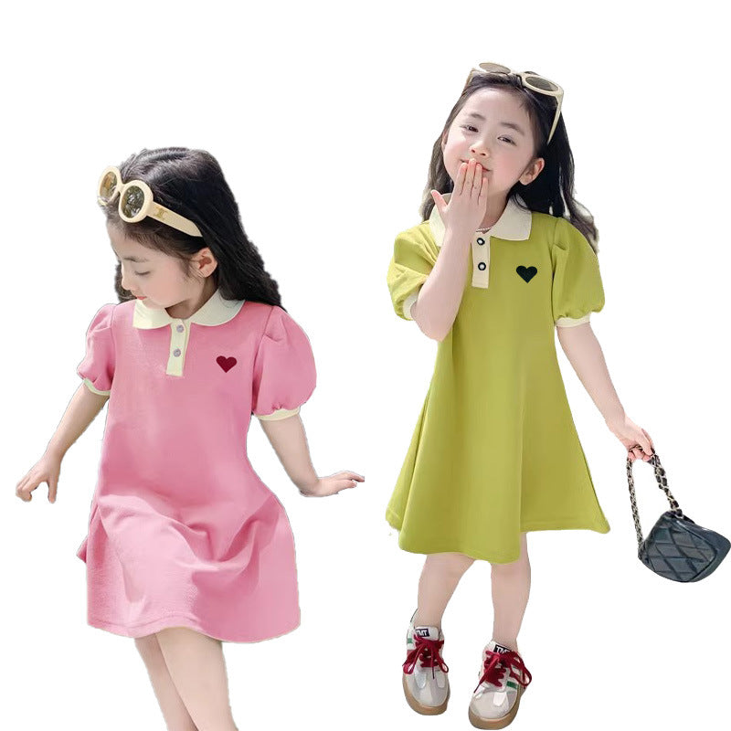 Puff Sleeve Princess Dress