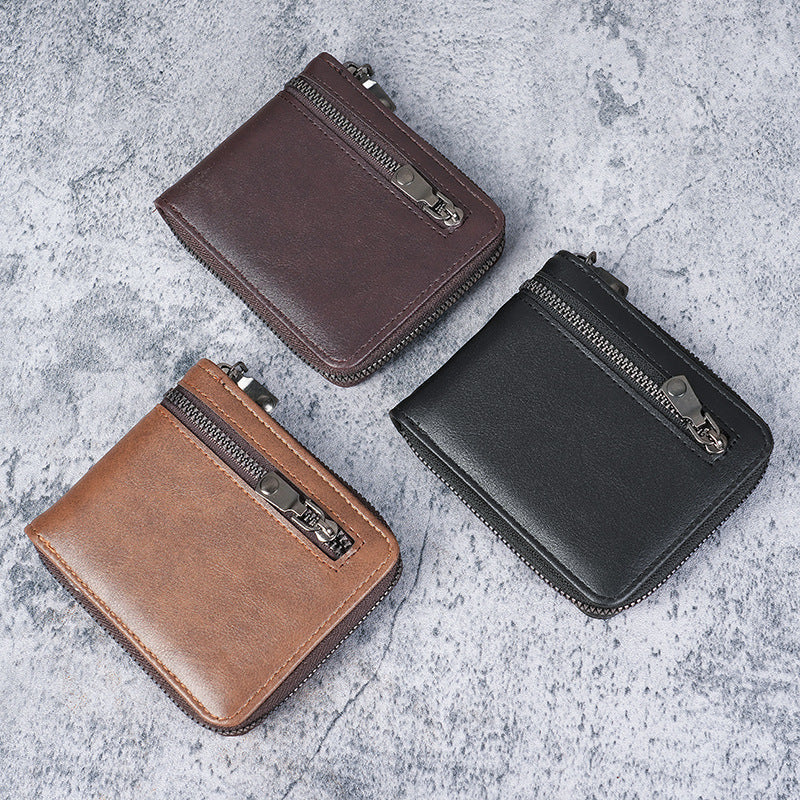 Men’s Retro Wallet – Large Capacity Multi-Card Coin Purse