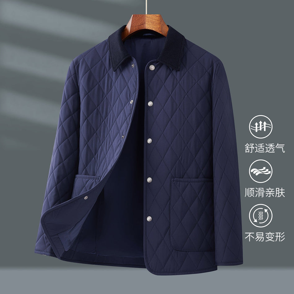 Silk Cotton Coat for Men 2025 | High-End Business