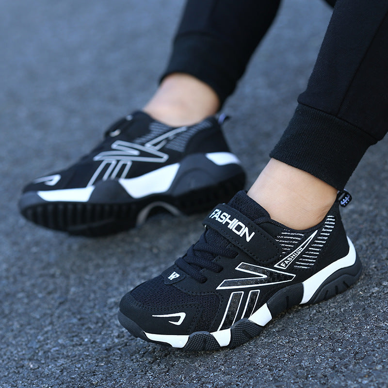 2025 Boys’ Mesh Sports Shoes Breathable Running Kids