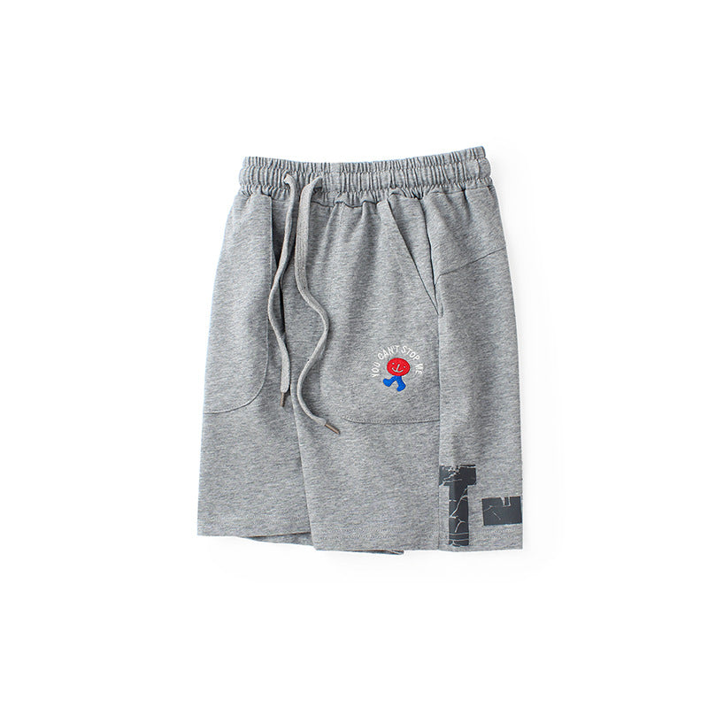 Boys’ Korean Summer Sports Shorts – Embroidered Pants – Summer Kids Fashion Nepal | Tudoholic