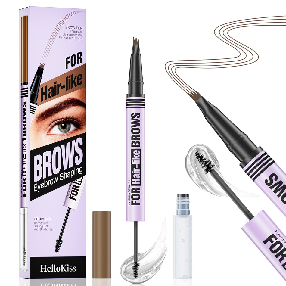 Hellokiss Double-Head Liquid Eyebrow Pencil & Gel