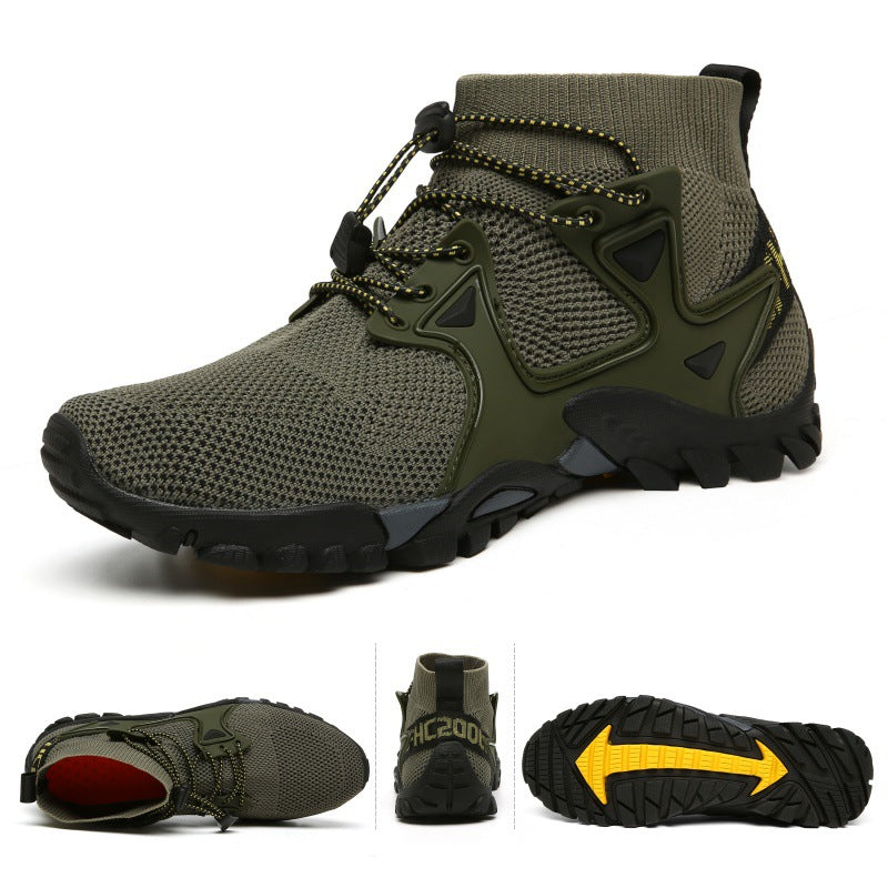 INSTOCK-Non-Slip Hiking Shoes – Breathable & Durable