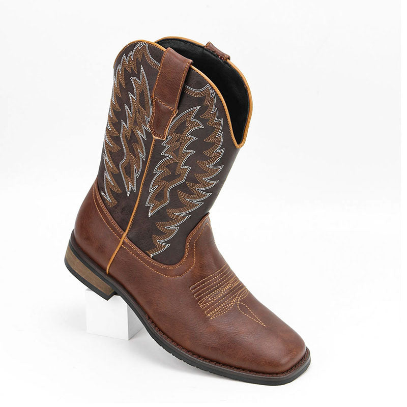 Western Boots for Men 2025 | Square Toe Style