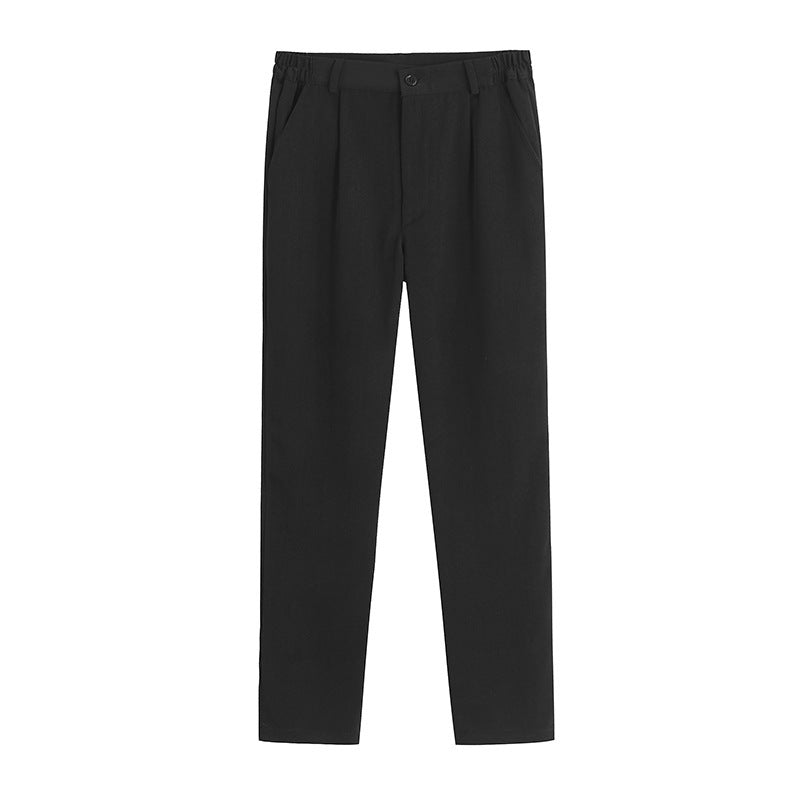 Men’s College Style Straight Pants – Japanese DK Uniform
