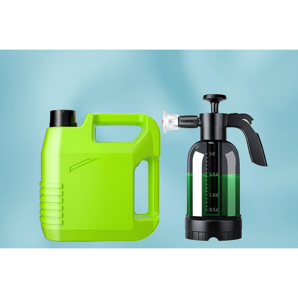 Complete Car Wash Liquid & Foam Spray Cleaning Set