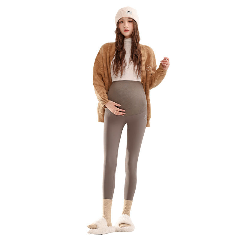 Maternity Velvet Leggings
