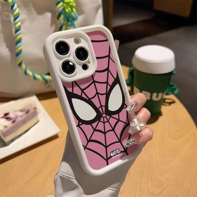Spiderman Silicone iPhone Case (12–15PM)