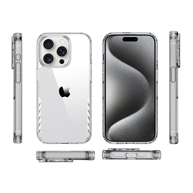 Transparent iPhone 15 Pro Max Airbag Case